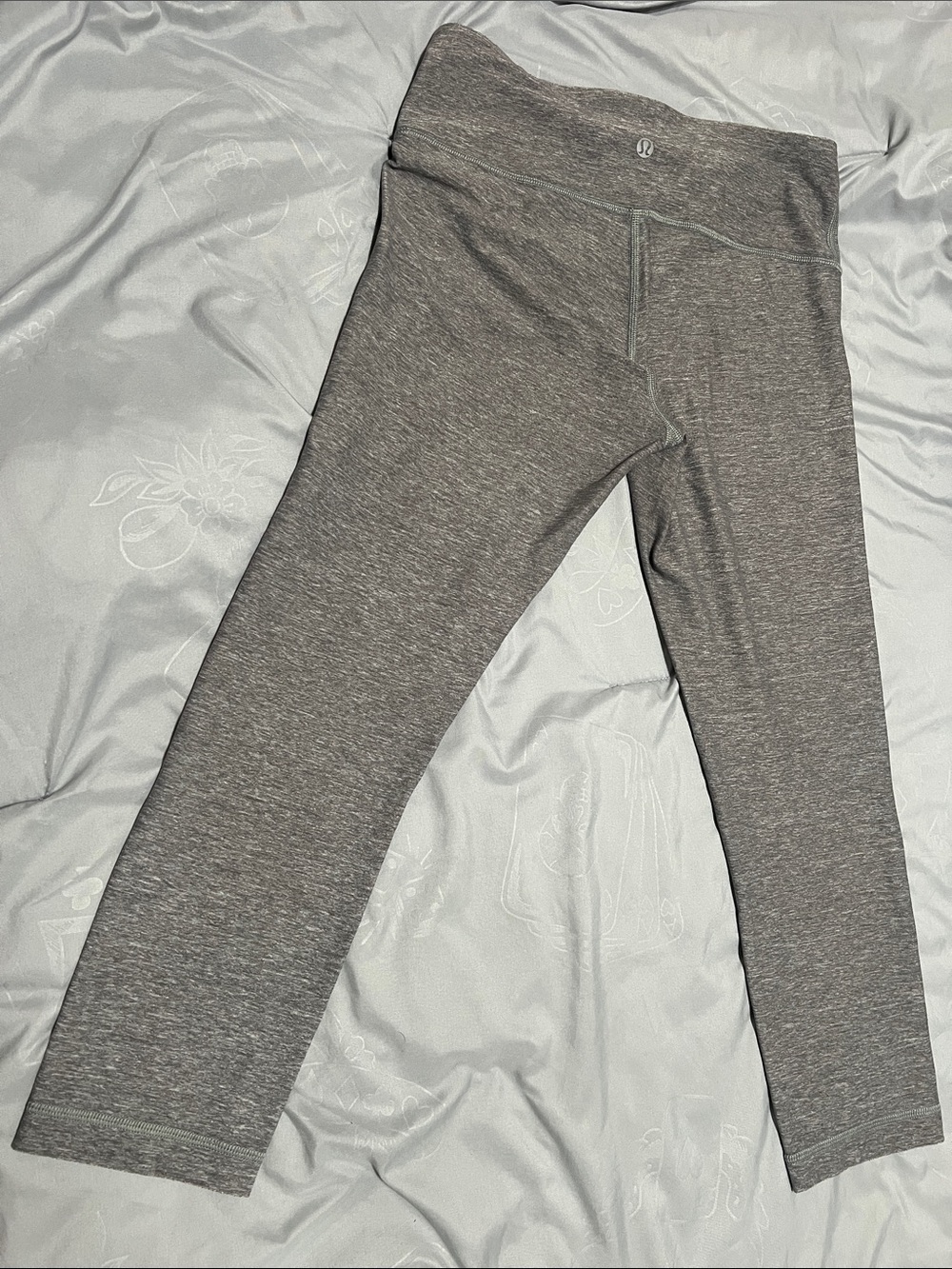 lululemon athletica Gray Heather High-Rise Leggings